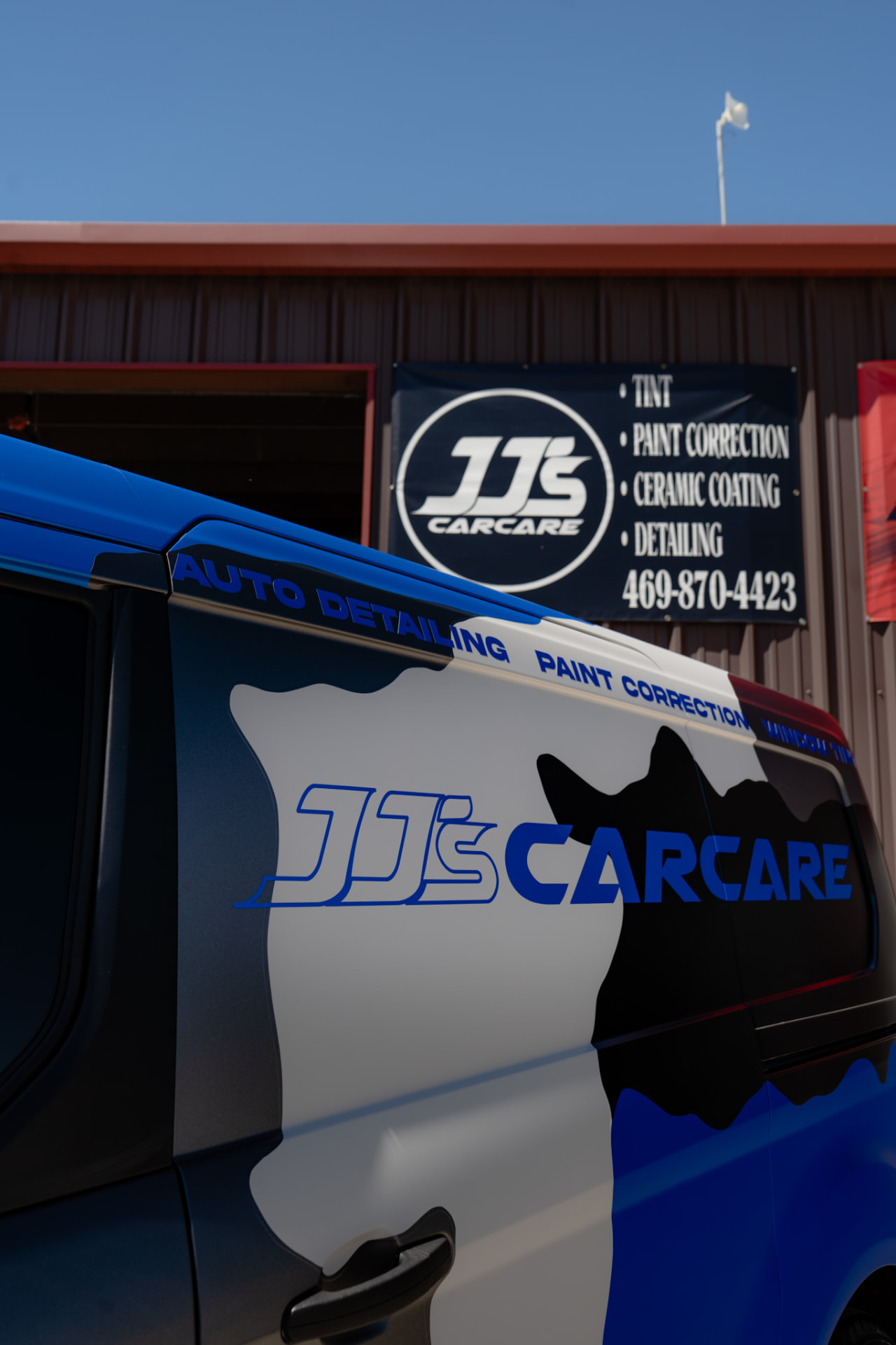 Vinyl Wrap at JJ’s Car Care in Terrell